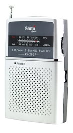 SAMI RADIO 2BAND VERT.C/AURICU - Radio Vintage de 2 Bandas con Auriculares