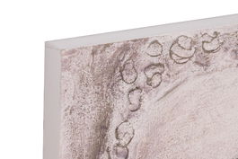 DKD Home Decor Cuadro Oriental Gris 3.5 x 80 x 80 cm (2 Unidades) Buda