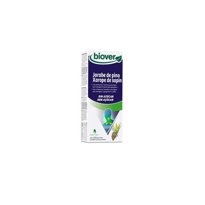 BIOVER Jarabe de Pino Sin Azúcar 150ml BIOVER Jarabe de Pino Sin Azúcar 150ml