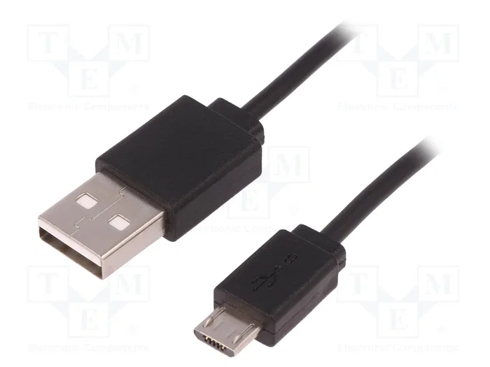 QOLTEC Cable USB 2.0 de USB A a Micro USB B de 1m QOLTEC Cable USB 2.0 de USB A a Micro USB B de 1m