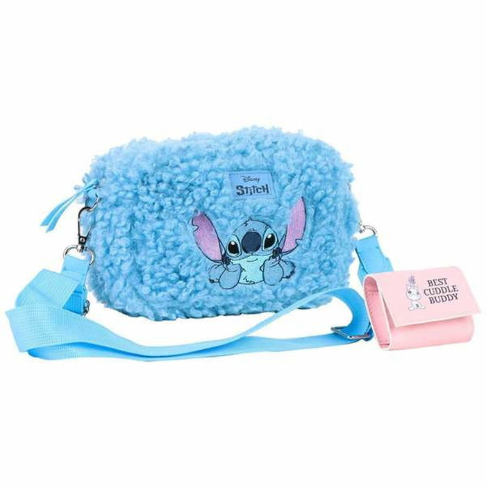 Cerdá Bolso Bandolera Stitch Borreguillo Azul Cerdá Bolso Bandolera Stitch Borreguillo Azul