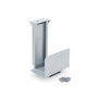 Emuca Soporte para CPU de Acero Pintado Aluminio