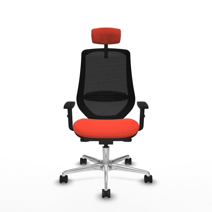 PIQUERAS Y CRESPO Silla de oficina Mardos Naranja oscuro/Negro PIQUERAS Y CRESPO Silla de oficina Mardos Naranja oscuro/Negro