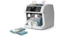 Safescan 2995-SX Contador de Billetes con Detección de Falsificaciones UV/MG/IR/MT, Velocidad 1200/min, Reconocimiento Múltiples Monedas (EUR, USD, etc.), Color Negro y Blanco