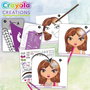 Crayola Álbum de Maquillaje de Estrellas 26x28 cm para Crear Nuevas Combinaciones +8 años