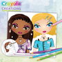 Crayola Álbum de Maquillaje de Estrellas 26x28 cm para Crear Nuevas Combinaciones +8 años