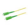 LogiLink FPSSC10 Cable de parcheo de fibra óptica OS2 SC/APC a SC/APC 10 m amarillo