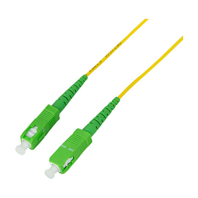 LogiLink FPSSC10 Cable de parcheo de fibra óptica OS2 SC/APC a SC/APC 10 m amarillo LogiLink FPSSC10 Cable de parcheo de fibra óptica OS2 SC/APC a SC/APC 10 m amarillo