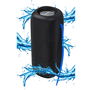 Qcharx FlowMax Altavoz Bluetooth 5.3 30W con Función de Llamada, Negro