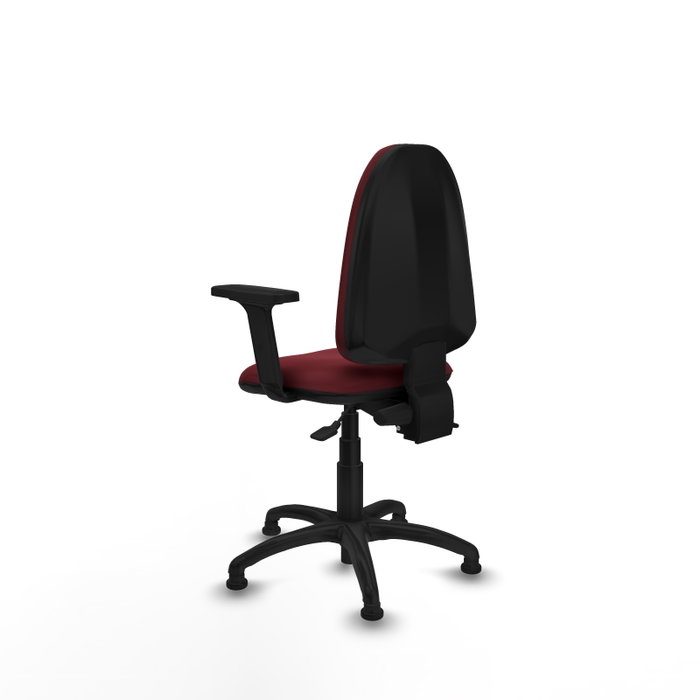 PIQUERAS Y CRESPO Silla de oficina Aýna Granate con mecanismo Asincro PIQUERAS Y CRESPO Silla de oficina Aýna Granate con mecanismo Asincro