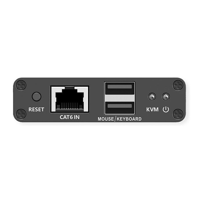 VALUE Extensor KVM HDMI USB sobre Cat.6/6A hasta 70m para 1080p - Transmisor y Receptor Metálico - Ref. 14.99.3042