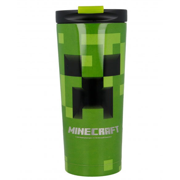 STOR Vaso Termo Acero Inoxidable Minecraft 425ml