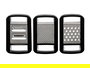 Kinvara Set 3 Ralladores Con Deposito Pequeño 17 x 23.5 x 3.5 cm (Set de 12)