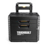 Toughbuilt Caja de Herramientas con Ruedas 2 Cajones Stacktech, Apilable, Mango Telescópico, 113 kg Capacidad, 53 x 40.5 x 47.7 cm