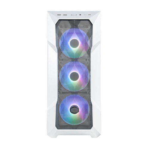 Cooler Master MasterBox TD500 ARGB V2 White Midi Tower PC ATX Vidrio Templado Malla Iluminación Multi Color