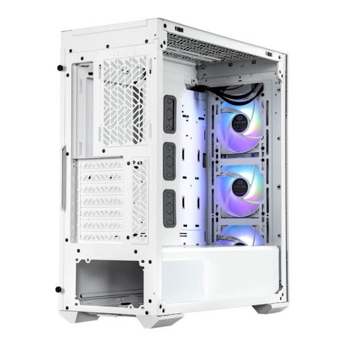 Cooler Master MasterBox TD500 ARGB V2 White Midi Tower PC ATX Vidrio Templado Malla Iluminación Multi Color
