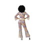 Atosa Disfraz Disco Mujer Adulto Multicolor con Cinturón
