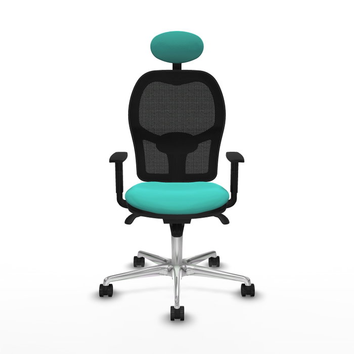 PIQUERAS Y CRESPO Silla de oficina Jorquera Turquesa y Negro PIQUERAS Y CRESPO Silla de oficina Jorquera Turquesa y Negro