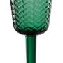 Ixia Copa Verde de Cristal para Decoración de 280ml