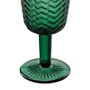 Ixia Copa Verde de Cristal para Decoración de 280ml