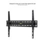TooQ Soporte Fijo de Pared LP1050F-B para Pantallas 37-86 Pulgadas, Negro
