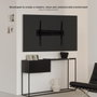 TooQ Soporte Fijo de Pared LP1050F-B para Pantallas 37-86 Pulgadas, Negro