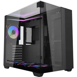 Darkflash TH285 Caja para PC Semitorre ATX Negra con 4 Ventiladores 120 mm A-RGB