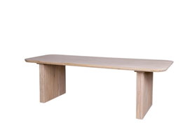 DKD Home Decor Mesa de Teca 250x100x77 cm Natural