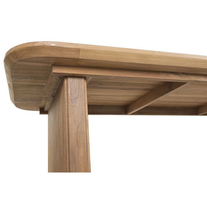 DKD Home Decor Mesa de Teca 250x100x77 cm Natural