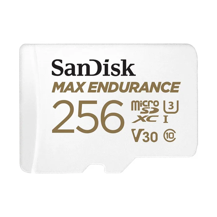 Sandisk MAX ENDURANCE 256 GB MicroSDXC UHS-I Clase 10 Blanco