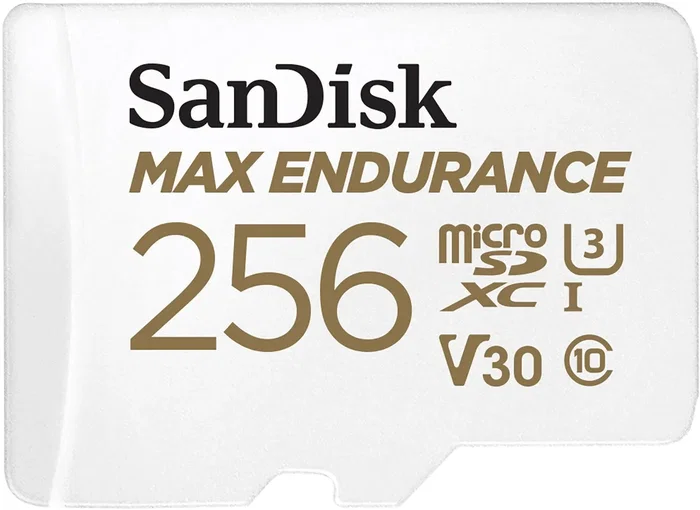 Sandisk MAX ENDURANCE 256 GB MicroSDXC UHS-I Clase 10 Blanco
