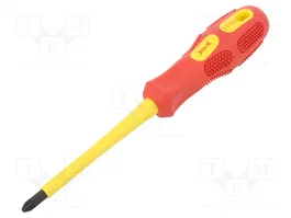 BM GROUP Destornillador Aislado Pozidriv® PZ2 con Punta de 100 mm
