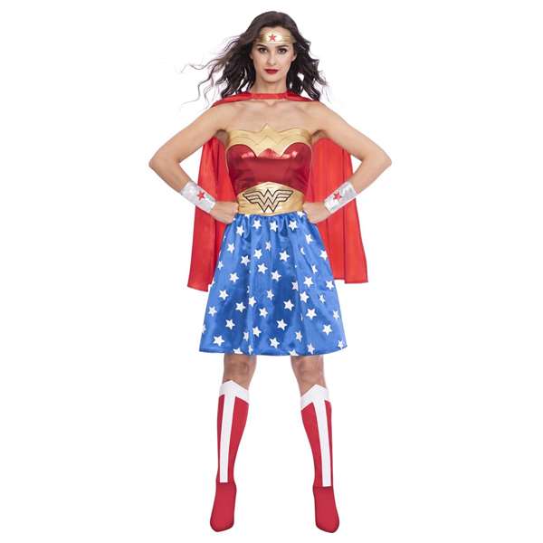Warner Bros Disfraz Adulto Wonder Woman Talla XL 42/44