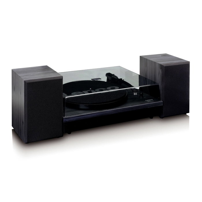 Lenco LS-300 Tocadiscos Automático Negro con Madera Lenco LS-300 Tocadiscos Automático Negro con Madera