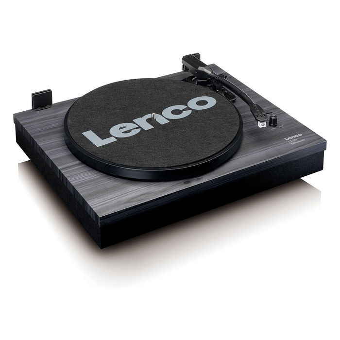 Lenco LS-300 Tocadiscos Automático Negro Madera Tracción por Correa 33/45 RPM Bluetooth
