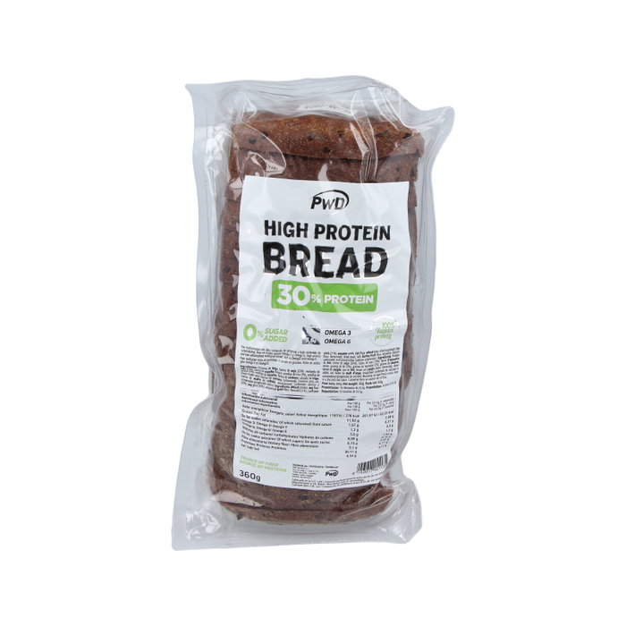 PWD NUTRITION HIGH PROTEIN BREAD 360gr. PWD NUTRITION HIGH PROTEIN BREAD 360gr.