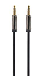 GEMBIRD Cable CCAP-444-0.75M Cable de Audio Mini Jack Macho a Mini Jack Macho 0.75m Negro