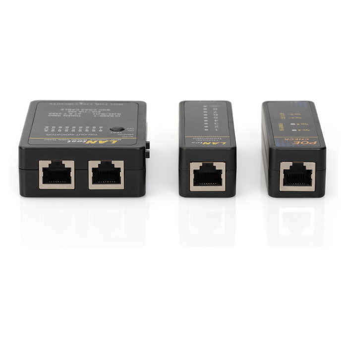 Digitus DN-14001-1 Comprobador de cables de red RJ45 y BNC Digitus DN-14001-1 Comprobador de cables de red RJ45 y BNC