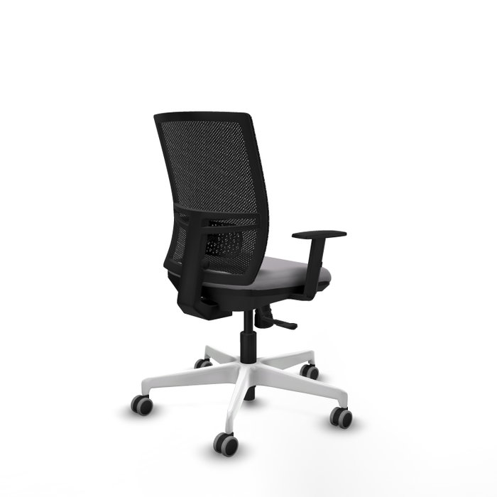PIQUERAS Y CRESPO Silla de oficina Yunquera Gris con mecanismo Sincro