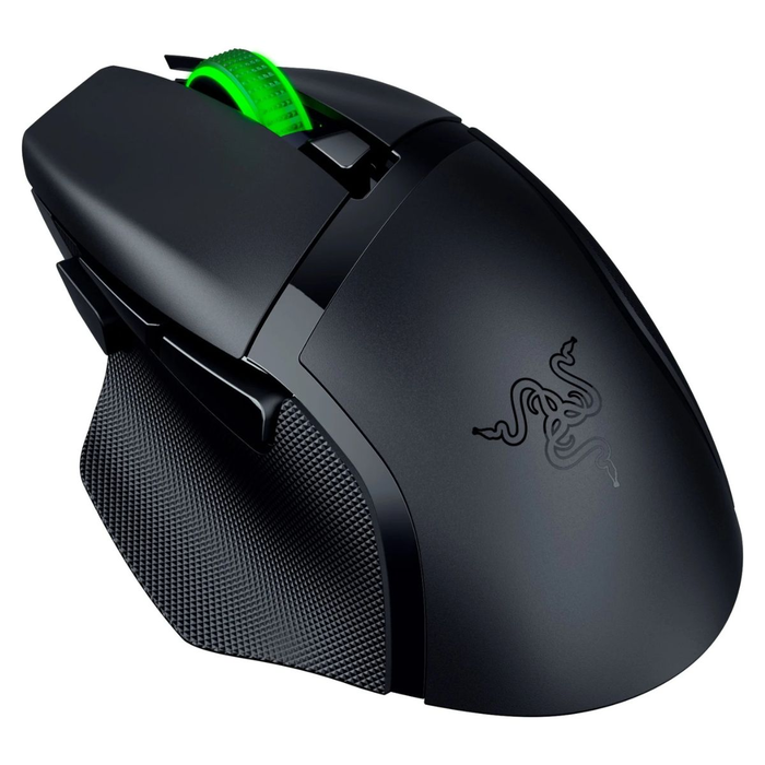 Razer Basilisk V3 X HyperSpeed Negro, 18000 DPI, Bluetooth/Wireless