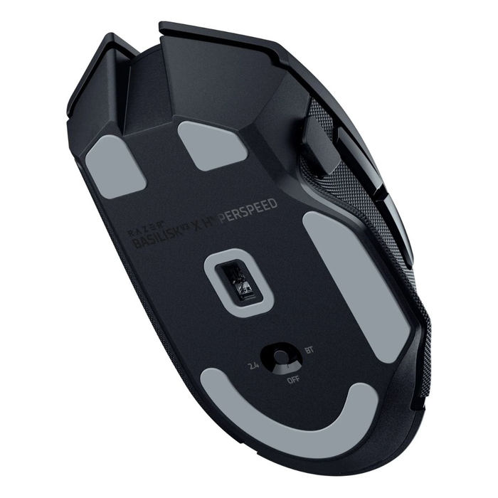 Razer Basilisk V3 X HyperSpeed Negro, 18000 DPI, Bluetooth/Wireless