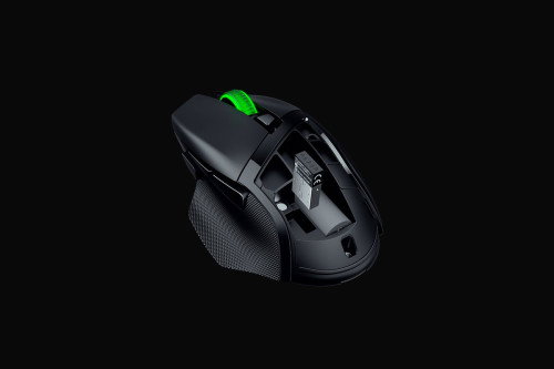 Razer Basilisk V3 X HyperSpeed Negro, 18000 DPI, Bluetooth/Wireless