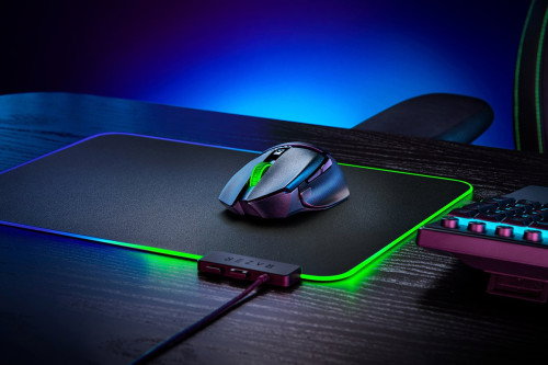 Razer Basilisk V3 X HyperSpeed Negro, 18000 DPI, Bluetooth/Wireless