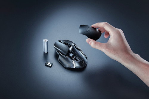 Razer Basilisk V3 X HyperSpeed Negro, 18000 DPI, Bluetooth/Wireless