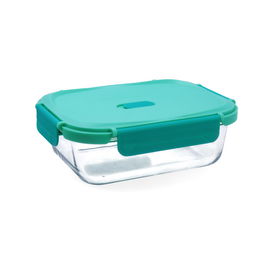 Recipiente Rectangular Hermético Vidrio Move Box Luminarc 104 cL