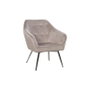 DKD Home Decor Butaca Gris Plateado Poliester Metal Velvet 67 x 90 x 74 cm