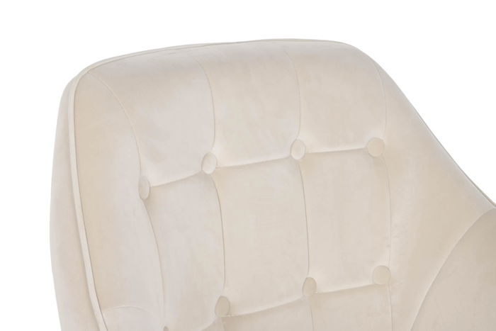 DKD Home Decor Butaca Gris Plateado Poliester Metal Velvet 67 x 90 x 74 cm