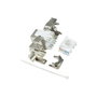 LogiLink Keystone jack Cat.6A STP EconLine 17.2mm 22-26 AWG