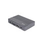 Tooq TQE-2242G Caja externa para SSD M.2 NVMe/SATA y HUB USB-C 10 en 1, Gris