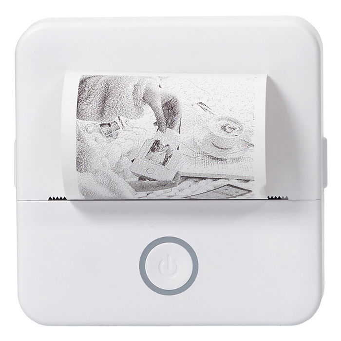 Be Mix Mini Impresora Térmica B/N Inalámbrica Bluetooth para Fotos y Notas, Compatible con App Tiny Print